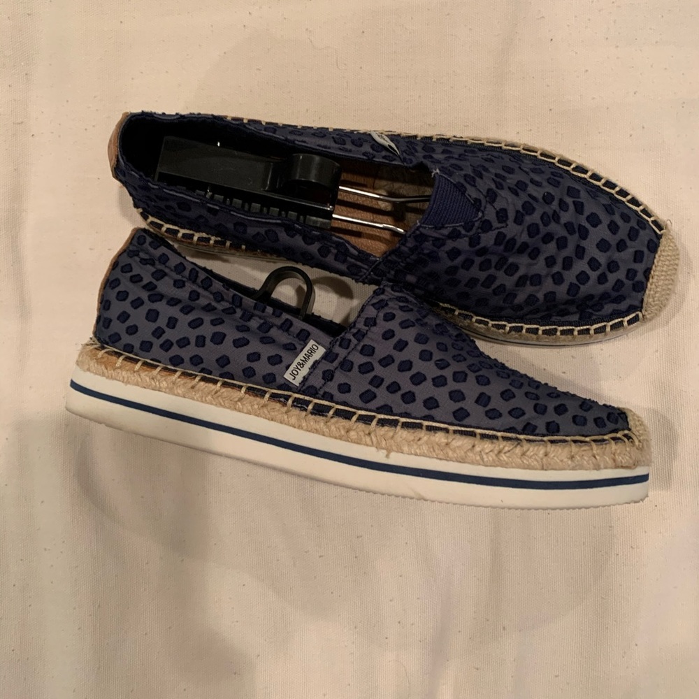 Espadrilles. Joy & Mario. Worn once.